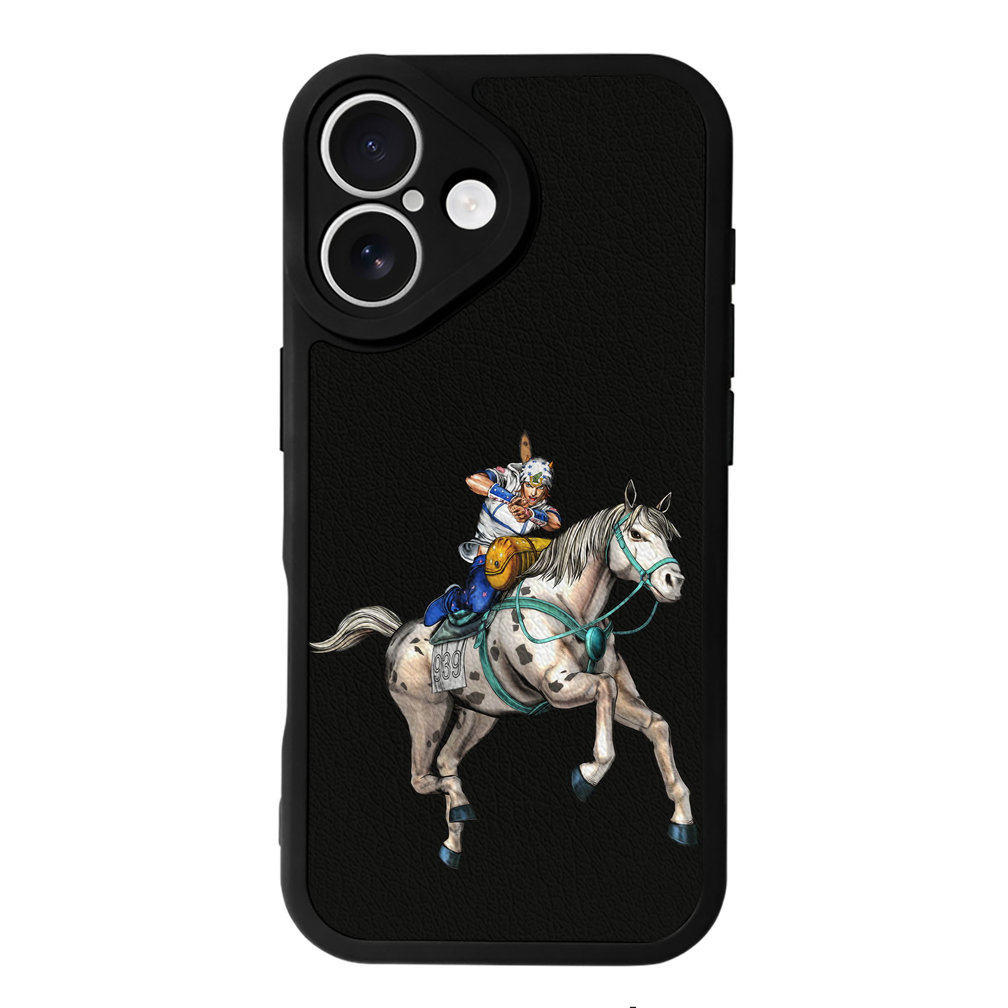 （画像用） ジョジョの奇妙な冒険 ジョナサン?ジョースター JoJo's Bizarre Adventure Jonathan Joestar 【iPhone 16シリーズ対応】シリコンスマホケース（レザー調） 材質：シリコン